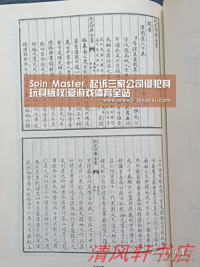 Spin Master 起诉三家公司侵犯其玩具版权|爱游戏体育全站(图3) 爱游戏体育全站
